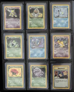 🔥 2000 POKEMON CARD ENGLISH TEAM ROCKET UNL. COMPLETE MASTERSET 83/92 EX-NM 🔥 - Image 2