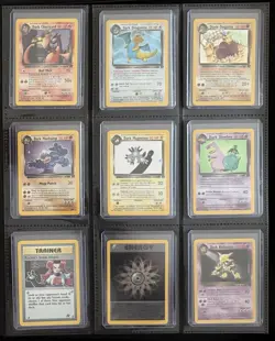 🔥 2000 POKEMON CARD ENGLISH TEAM ROCKET UNL. COMPLETE MASTERSET 83/92 EX-NM 🔥 - Image 3