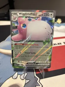 Wigglytuff EX Scarlet & Violet 151 40/165 Double Rare Holo Pokemon Card - Image 1