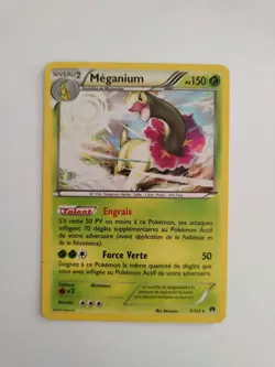 Carte Pokemon - Meganium Holographique 3/122 - XY9 Rupture Turbo - Image 1