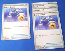 4x Energy Switch 115/132 Mega Evolution Pokemon Playset x4 - Image 1