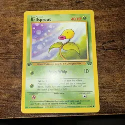 Pokemon TCG Bellsprout Jungle 1st Edition Common - Image 1