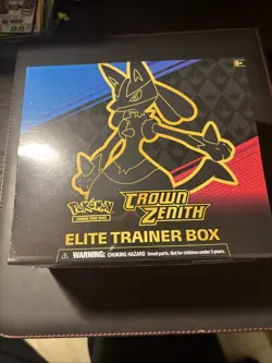 Pokemon TCG: Crown Zenith Elite Trainer Box - 10 Packs 820650851476 - Image 1