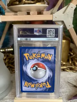 Dragonite Rocket Set Pokemon Holo pSA Grade 7 Near Mint Vintage WOTC - Image 2