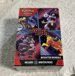 Pokemon TCG: Scarlet & Violet-Destined Rivals Booster Bundle 6 Packs New Sealed! - Image 1
