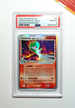 Pokemon PSA 8 Gardevoir Ex Delta Species #93 Holo Dragon Frontiers 2006 English - Image 1