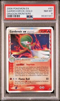 Pokemon PSA 8 Gardevoir Ex Delta Species #93 Holo Dragon Frontiers 2006 English - Image 2