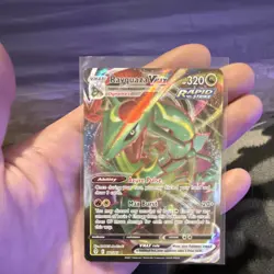 Pokemon TCG Rayquaza VMAX 111/203 Evolving Skies Ultra Rare Full Art Holo - Image 1