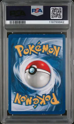 2001 Pokemon Neo Revelation 1st Edition Holo Raikou #13 PSA 4 - Image 2