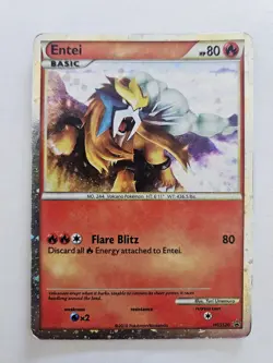 Pokemon TCG Entei HGSS20 Hgss Holo - Image 1
