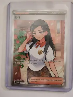🔥Pokemon TCG Eri 136/131 Prismatic Evolutions Holo Ultra Rare English NM+🔥 - Image 2