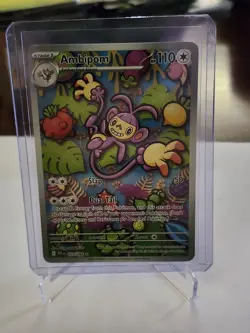 Pokemon TCG Mega Evolutions Phantasmal Flames Ambipom 107/094 Illustration Rare - Image 1