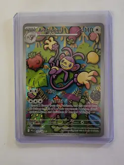 Pokemon TCG Mega Evolutions Phantasmal Flames Ambipom 107/094 Illustration Rare - Image 2