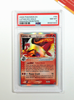 Pokemon PSA 8 Latias Ex Delta Species #95 Holo Dragon Frontiers 2006 English - Image 1