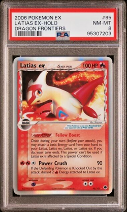 Pokemon PSA 8 Latias Ex Delta Species #95 Holo Dragon Frontiers 2006 English - Image 2