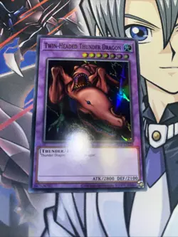 Twin-Headed Thunder Dragon - MRD-EN120 - Super Rare - Unlimited 25th Anniversary - Image 1