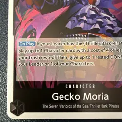 One Piece Premium Booster Vol. 2 Gecko Moria PRB02-013 - Image 5
