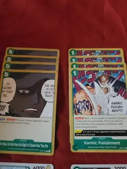 One Piece Tcg Custom Deck Trafalgar Law Green/Yellow Deck Ready to Play - Image 3