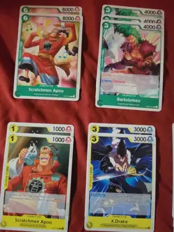 One Piece Tcg Custom Deck Trafalgar Law Green/Yellow Deck Ready to Play - Image 4