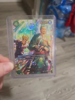 One Piece TCG NM OP14 Roronoa Zoro SP PRB02-006 - Image 1