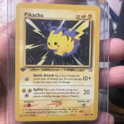 Pokemon Pikachu TCG Neo Genesis 1st Edition Card 70/111 Regular - Image 1
