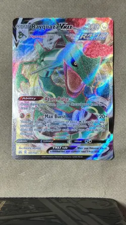 Pokemon TCG Rayquaza VMAX Holo Ultra Rare Card Crown Zenith 101/159. NM. 101/159 - Image 1