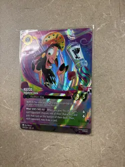 Disney Lorcana Kuzco Impulsive Llama Enchanted Rare Card 210/204 Reign of Jafar - Image 1