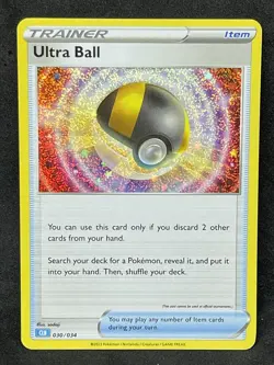 POKEMON ULTRA BALL CLB 030/034 HOLO CARD GAME CLASSIC COLLECTION NM ENG - Image 1