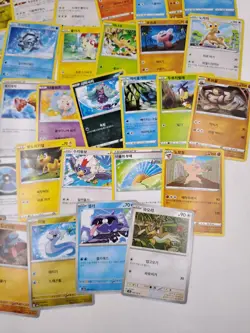 Mixed Pokemon TCG Lot Collectible Cards Various Types Features T2750 D10 - Image 3