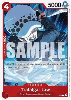 Trafalgar Law (Tournament Pack Vol. 7) (P-017/241) One Piece Promotion Cards NM - Image 1