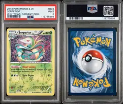 2013 Pokemon Serperior RC3/RC25 Radiant Collection Holo Card PSA 9 Mint - Image 3