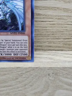 Blue-Eyes Alternative White Dragon Secret Rare 1st Edition Yugioh Card TCG (52) - Image 4