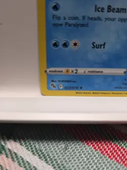 Pokemon Lapras 23/78 Pokemon Go Ultra Rare Holo Card + Top Loader - Image 2