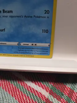 Pokemon Lapras 23/78 Pokemon Go Ultra Rare Holo Card + Top Loader - Image 3