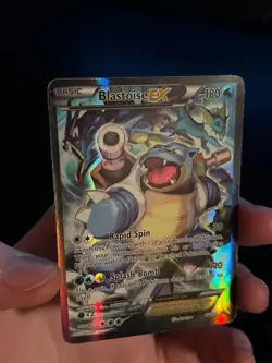 Blastoise EX XY122 XY Holo Pokemon Card Modern TCG - Image 1