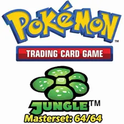 🔥 1999 POKEMON CARD ENGLISH JUNGLE UNL. COMPLETE MASTERSET 64/64 EX-NM 🔥 - Image 1