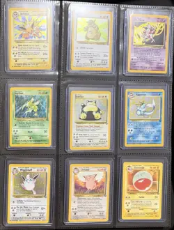 🔥 1999 POKEMON CARD ENGLISH JUNGLE UNL. COMPLETE MASTERSET 64/64 EX-NM 🔥 - Image 3