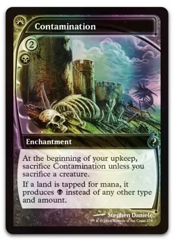 Contamination (Future Sight) #178 (Foil) (NM) Mystery Booster 2 MB2 Magic MTG - Image 1
