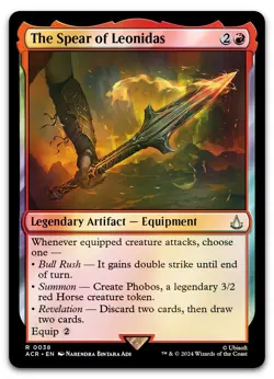 The Spear of Leonidas #38 (Foil) (NM) Assassin's Creed ACR Magic MTG - Image 1