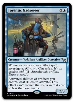 Forensic Gadgeteer #57 (NM) Murders Karlov Manor MKM Magic MTG - Image 1