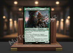 Titania Nature's Force 202 NM Normal Commander: Duskmourn House of Horror MTG EN - Image 1