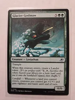 Glacier Godmaw - Edge of Eternities - LP - Uncommon - Creature - MTG Magic - Image 1