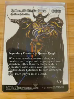 MTG Golbez, Clad in Darkness Syr Konrad, the Grim (Showcase) 0010 Final Fantasy - Image 1