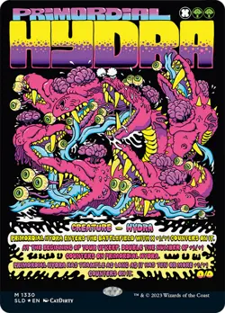 MTG Primordial Hydra [Secret Lair Drop Series] Foil Near Mint Magic - Image 1