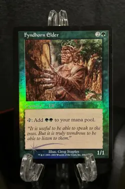 Fyndhorn Elder 7th Edition FOIL LP Magic the Gathering 2 - Image 1