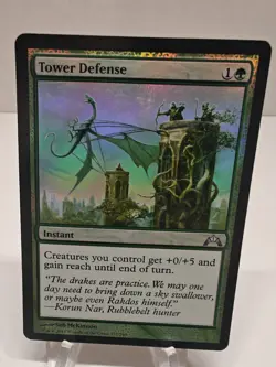 Gatecrash MTG Foil NM Tower Defense Magic - Image 1