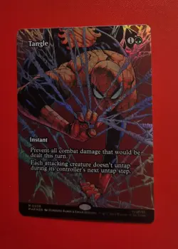 MTG -Tangle - Borderless - Foil - Marvel Universe Eternal-Legal - Image 1