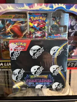 Pokemon TCG Mega Evolution Phantasmal Flames Booster Box NEW/Factory Sealed - Image 1