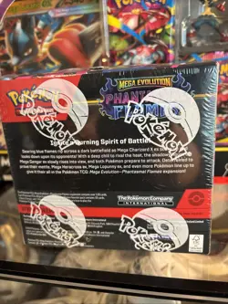 Pokemon TCG Mega Evolution Phantasmal Flames Booster Box NEW/Factory Sealed - Image 3