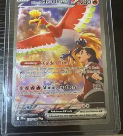 Pokemon TCG Ethan's Ho-Oh EX Sir 230/182 Destined Rivals Mint/Nm Condition - Image 1